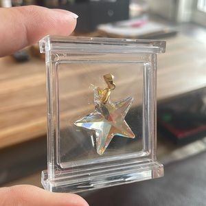 Swarovski star pendant